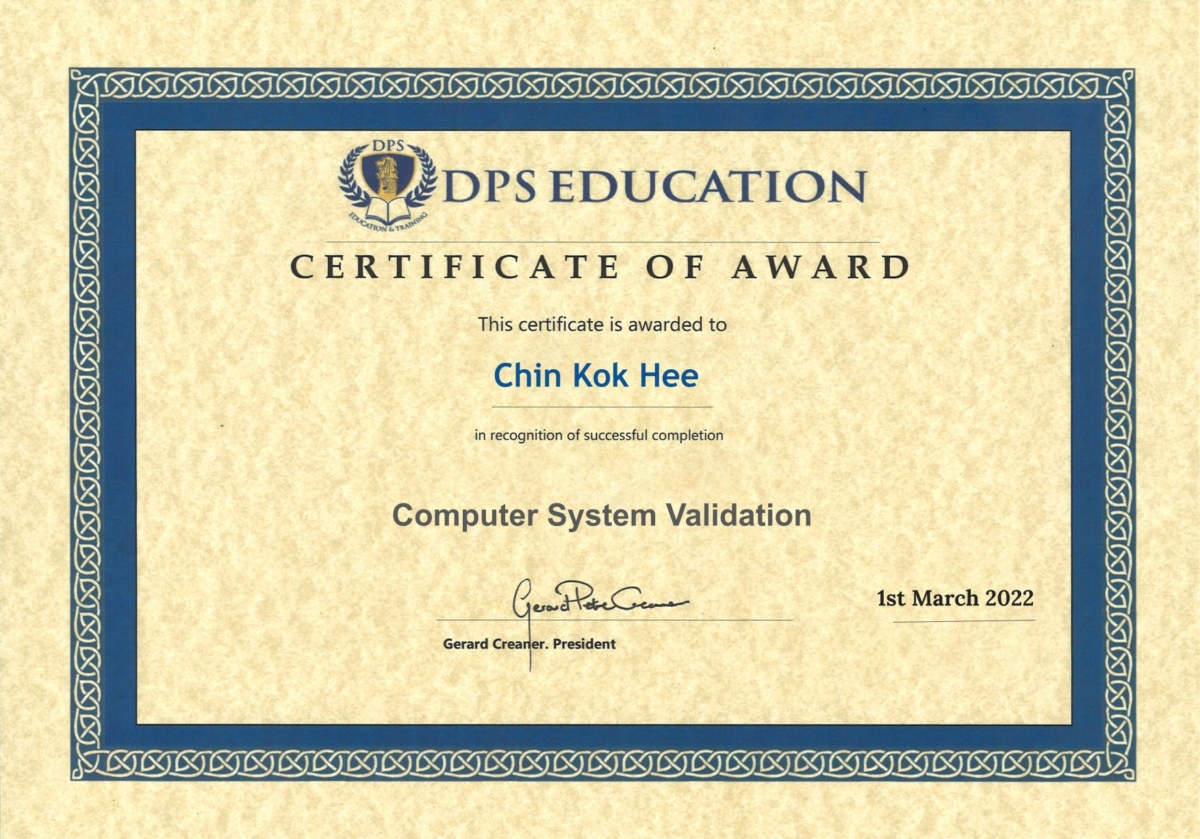 Computer System Validation Course Train to Apply CSV Regulations